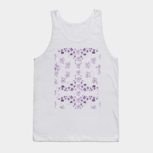 Purple Flower Pattern Design/ Floral Patterns are designs Tank Top